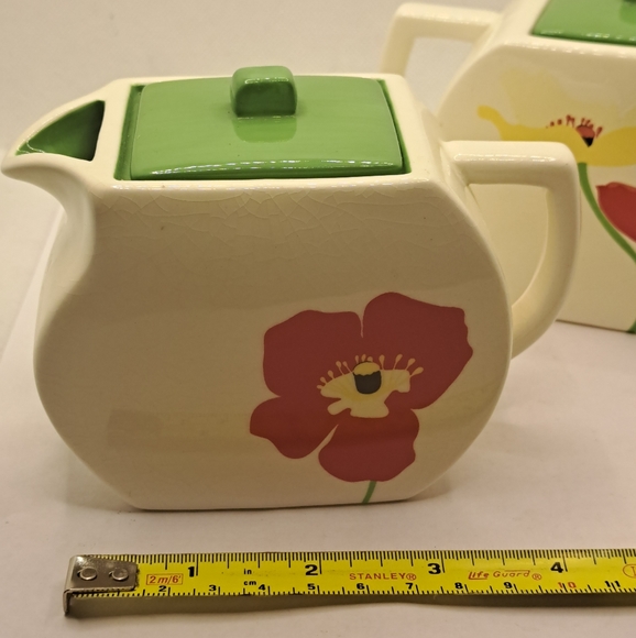 Russ retro creamer, sugar and creamer. - Picture 2 of 8